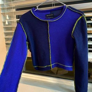 Urban Outfitters thermal knit crop sweater